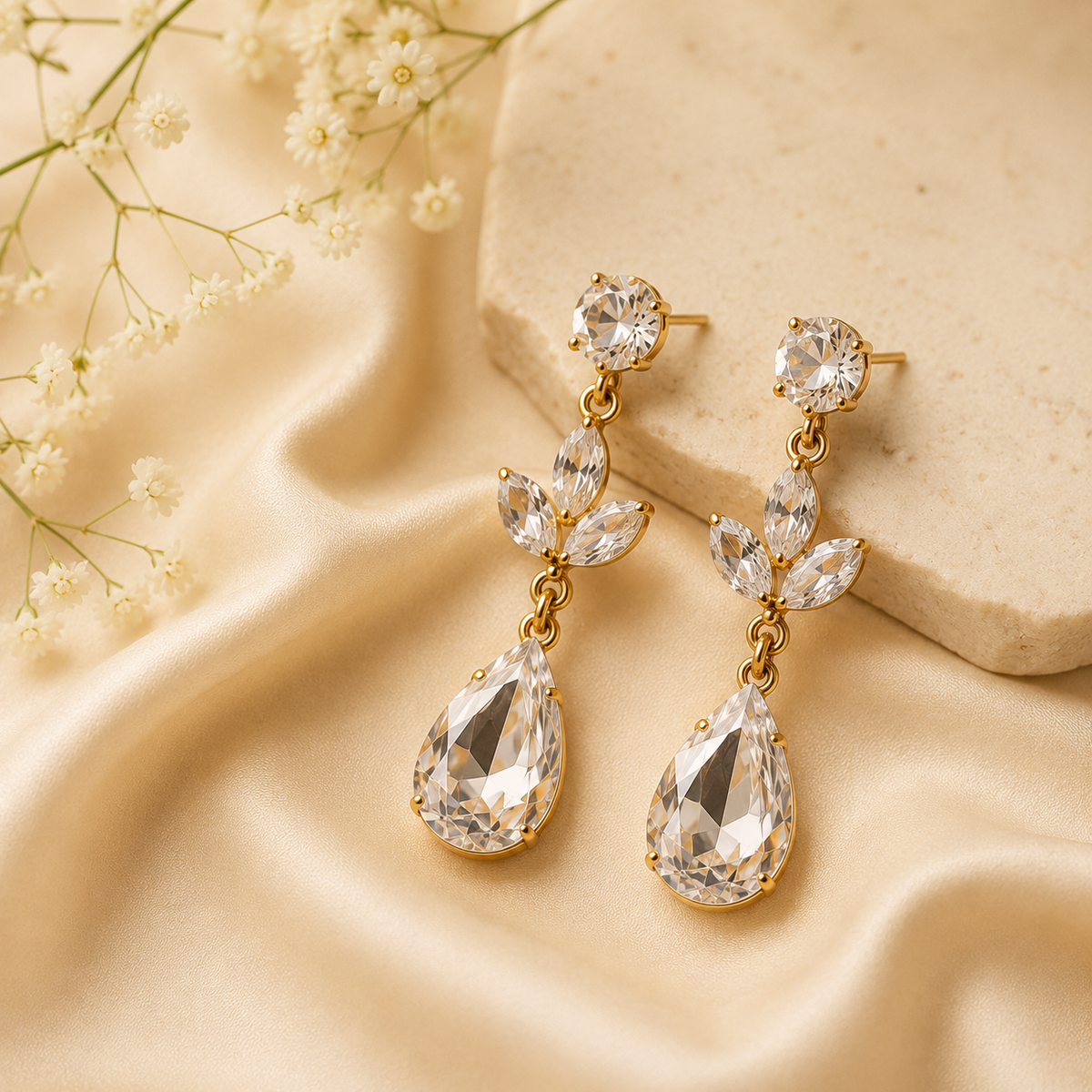 Crystal dangle Earrings