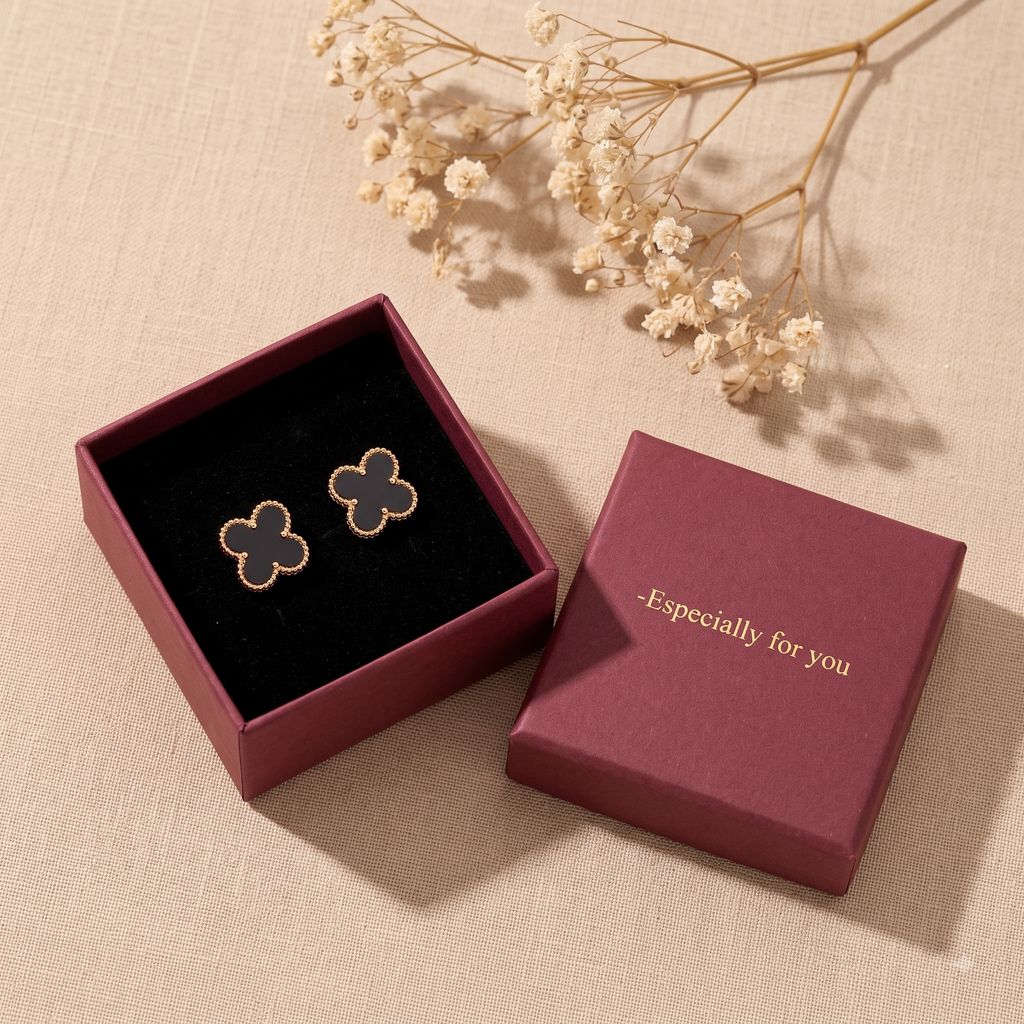 Stylish  Clover Stud Earrings for Women & Girls | Trendy Fashion Jewellery for Daily & Party Wear