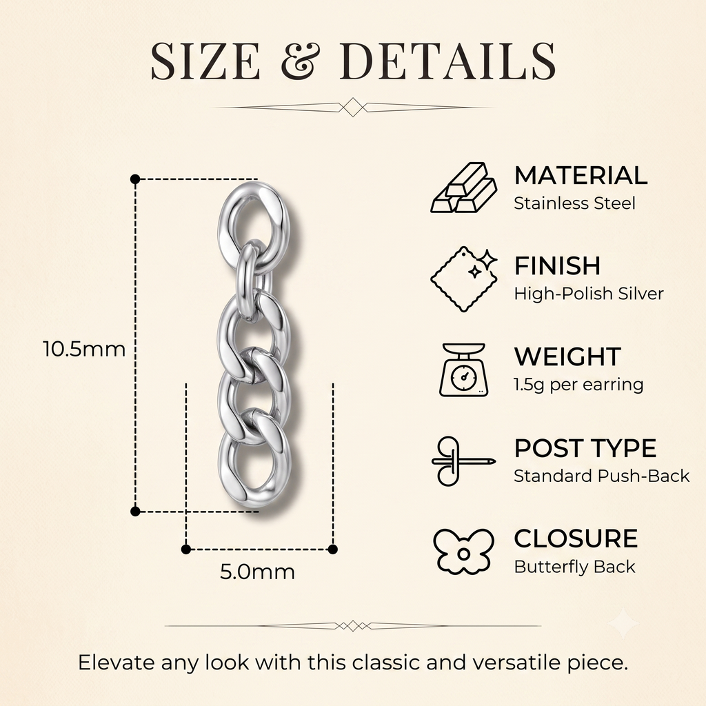 Trendy Stainless Steel Curated Earring Set for Women & Girls | Silver Combo Pack Multi-Pack Fashion Jewellery for Daily, Office & Party Wear