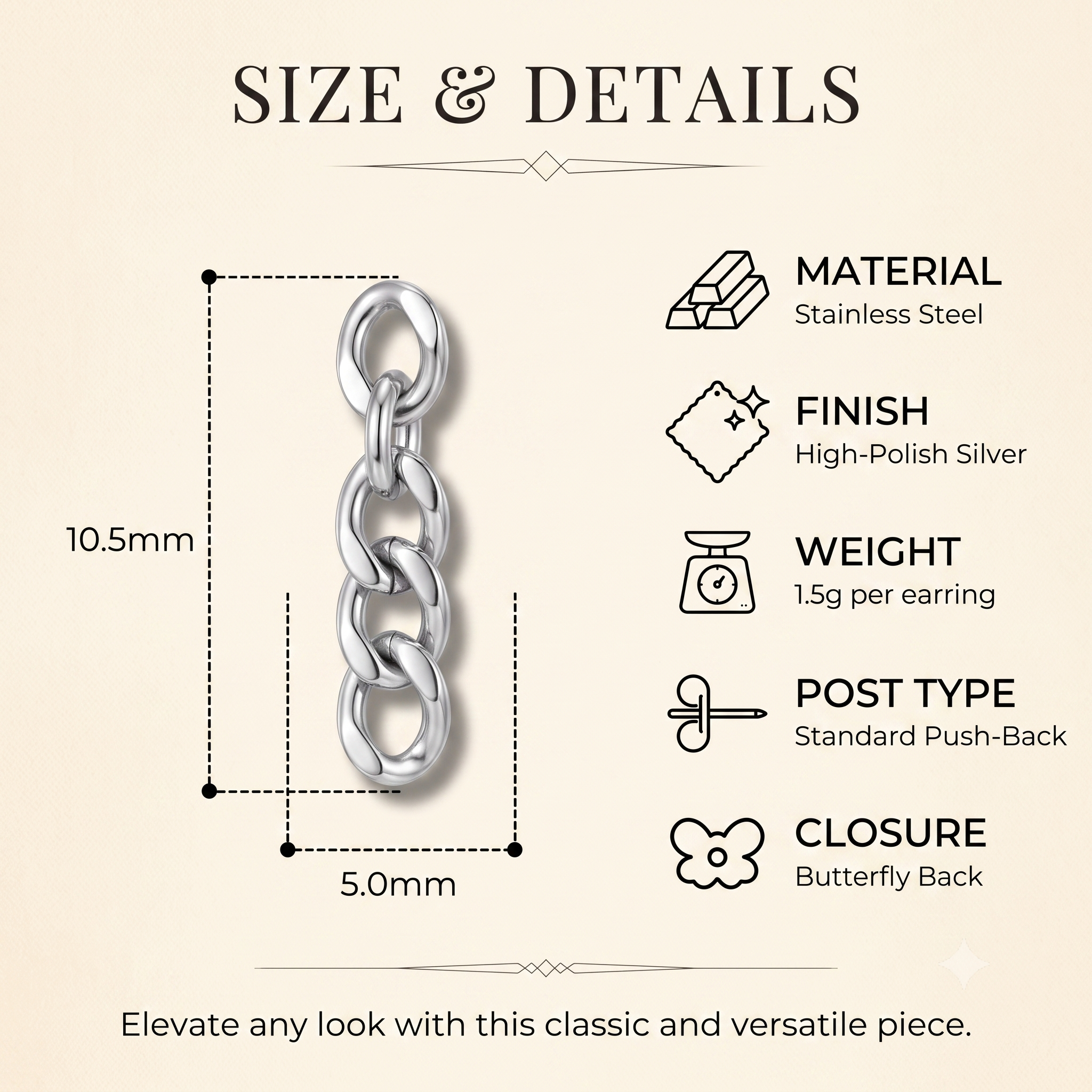 Trendy Stainless Steel Curated Earring Set for Women & Girls | Silver Combo Pack Multi-Pack Fashion Jewellery for Daily, Office & Party Wear