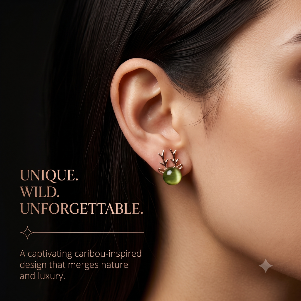 VyomBox Gold Plated Alloy Stud Earrings for Women and Girls
