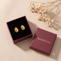 Elegant Teardrop Stud Earrings for Women &amp; Girls | Golden Honey Trendy Fashion Jewellery for Daily &amp; Office Wear