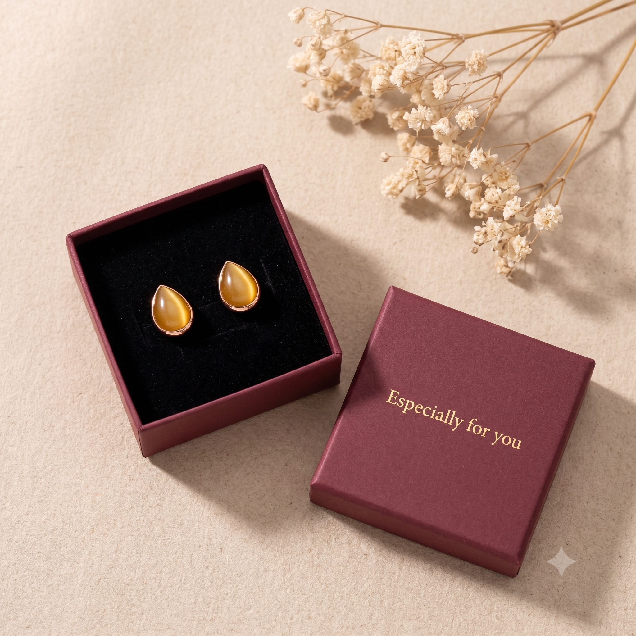 Elegant Teardrop Stud Earrings for Women &amp; Girls | Golden Honey Trendy Fashion Jewellery for Daily &amp; Office Wear