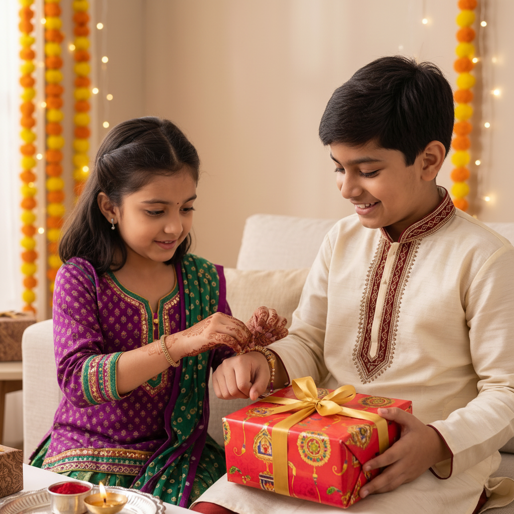 Set of 12 Traditional Designer Rakhis for Brother | VyomBox | Magenta