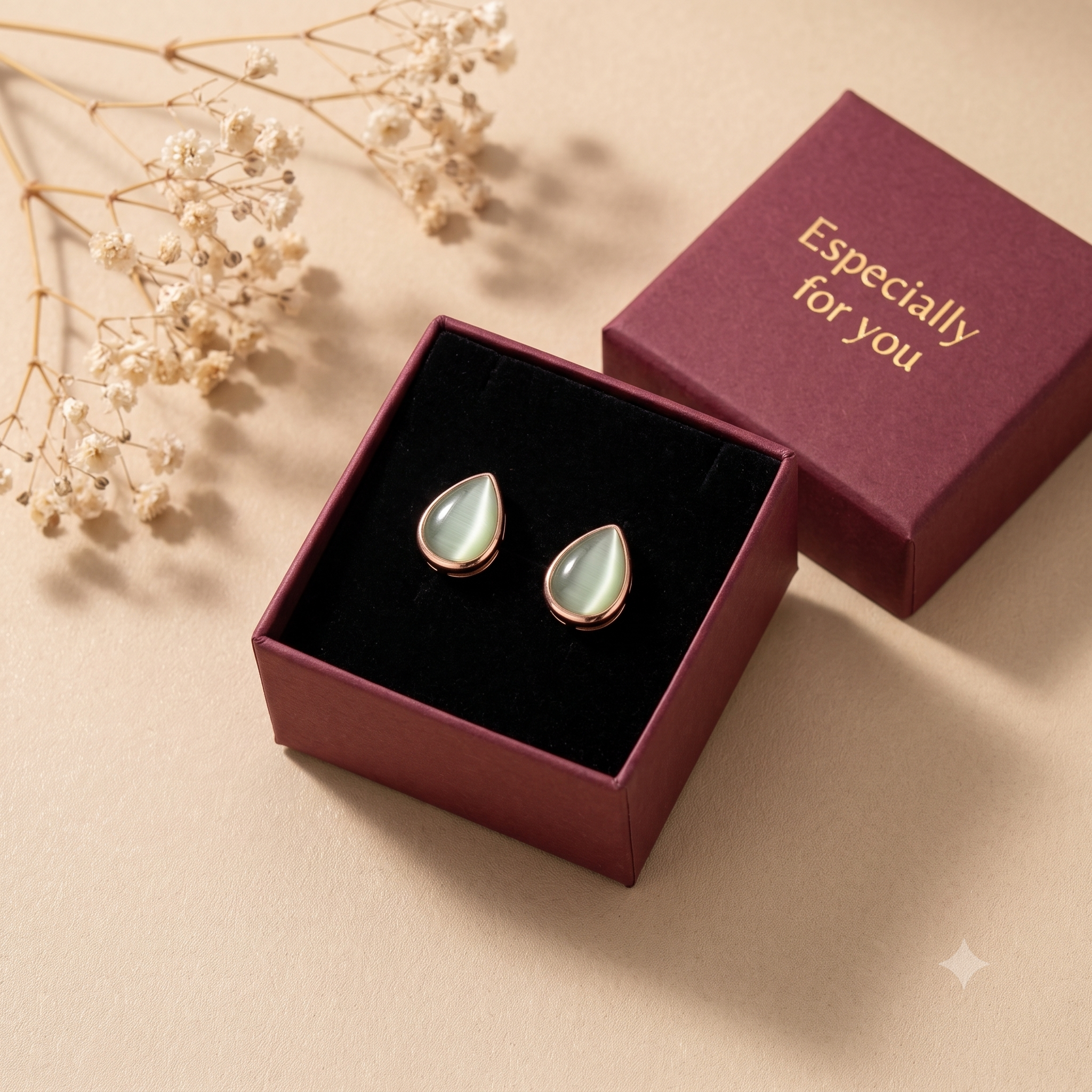 Elegant Teardrop Stud Earrings for Women &amp; Girls | Golden Honey Trendy Fashion Jewellery for Daily &amp; Office Wear